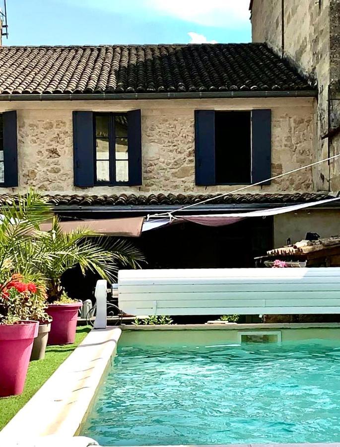 La Maison Du Bourg B&B Puisseguin Zewnętrze zdjęcie